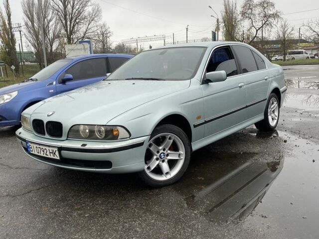 Зеленый БМВ 5 Серия, объемом двигателя 2 л и пробегом 260 тыс. км за 5600 $, фото 6 на Automoto.ua