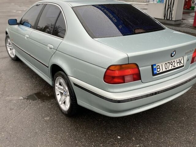 Зеленый БМВ 5 Серия, объемом двигателя 2 л и пробегом 260 тыс. км за 5600 $, фото 10 на Automoto.ua