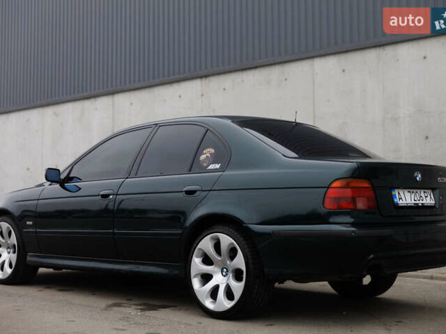 Зеленый БМВ 5 Серия, объемом двигателя 3 л и пробегом 510 тыс. км за 7500 $, фото 4 на Automoto.ua