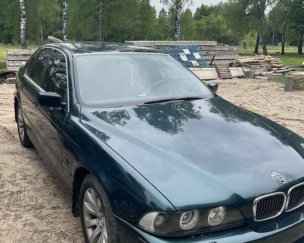 Зеленый БМВ 5 Серия, объемом двигателя 1.99 л и пробегом 405 тыс. км за 4250 $, фото 12 на Automoto.ua