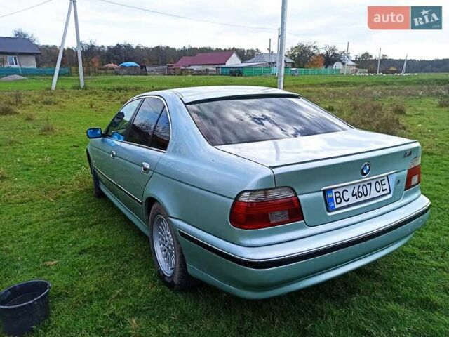 Зеленый БМВ 5 Серия, объемом двигателя 2.5 л и пробегом 315 тыс. км за 5500 $, фото 4 на Automoto.ua