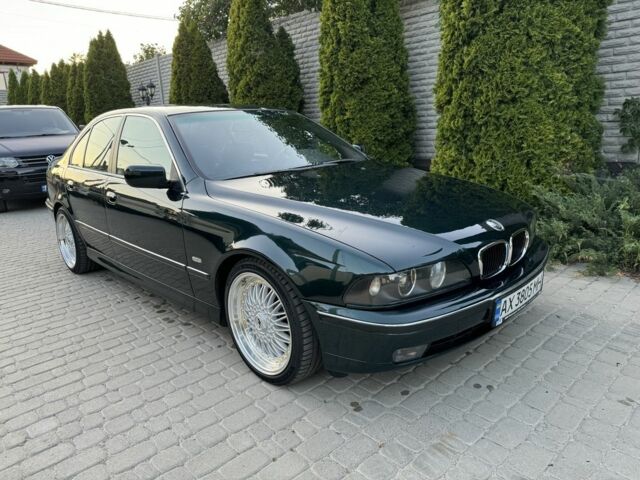 Зеленый БМВ 5 Серия, объемом двигателя 3.4 л и пробегом 355 тыс. км за 9000 $, фото 6 на Automoto.ua