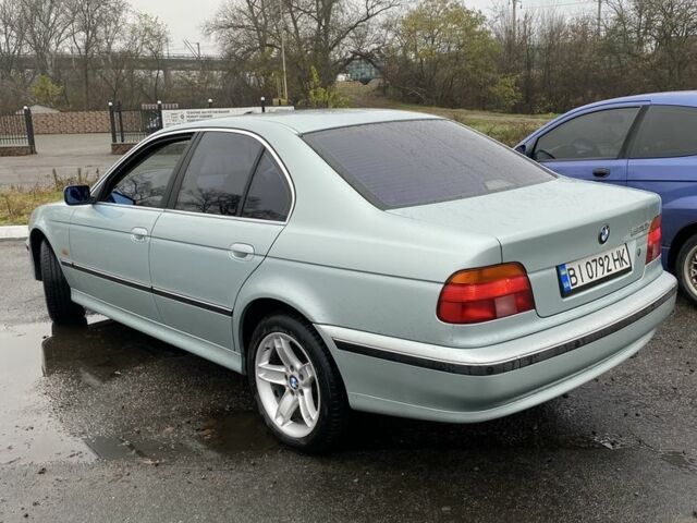 Зеленый БМВ 5 Серия, объемом двигателя 2 л и пробегом 260 тыс. км за 5600 $, фото 7 на Automoto.ua