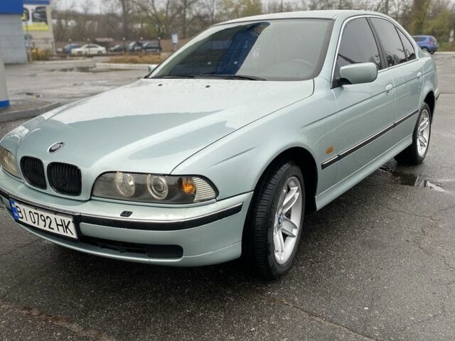 Зеленый БМВ 5 Серия, объемом двигателя 2 л и пробегом 260 тыс. км за 5600 $, фото 5 на Automoto.ua