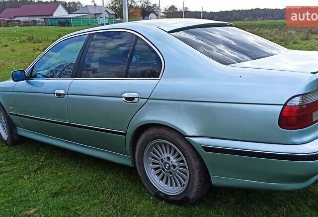 Зеленый БМВ 5 Серия, объемом двигателя 2.5 л и пробегом 315 тыс. км за 5500 $, фото 14 на Automoto.ua