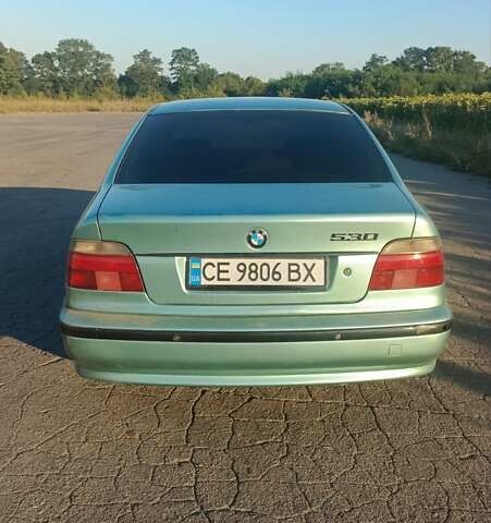 Зеленый БМВ 5 Серия, объемом двигателя 3 л и пробегом 300 тыс. км за 5300 $, фото 12 на Automoto.ua