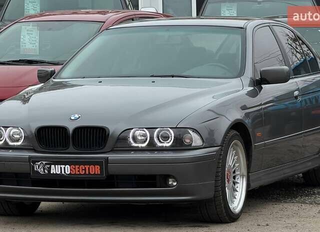 Зеленый БМВ 5 Серия, объемом двигателя 2.2 л и пробегом 247 тыс. км за 8800 $, фото 2 на Automoto.ua