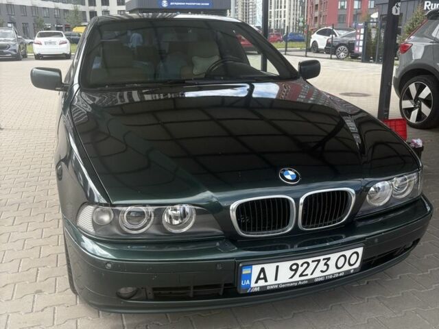Зелений БМВ 5 Серія, об'ємом двигуна 2.5 л та пробігом 320 тис. км за 4750 $, фото 1 на Automoto.ua