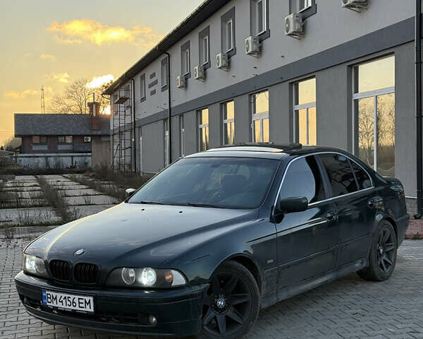 Зелений БМВ 5 Серія, об'ємом двигуна 3 л та пробігом 353 тис. км за 5600 $, фото 1 на Automoto.ua