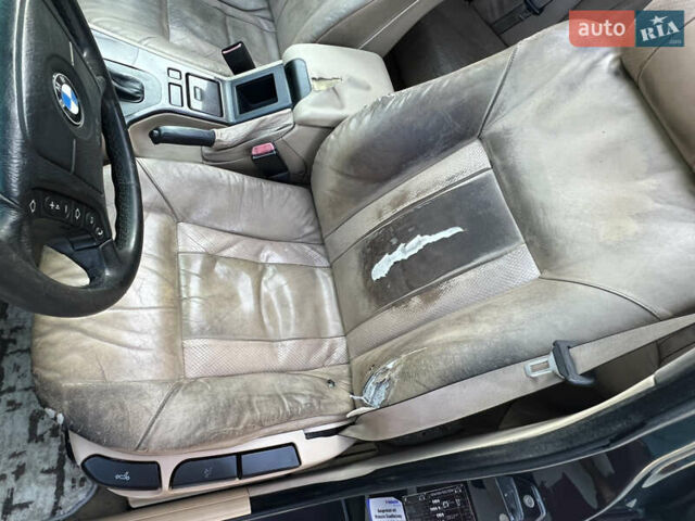 Зеленый БМВ 5 Серия, объемом двигателя 2.5 л и пробегом 400 тыс. км за 3300 $, фото 28 на Automoto.ua