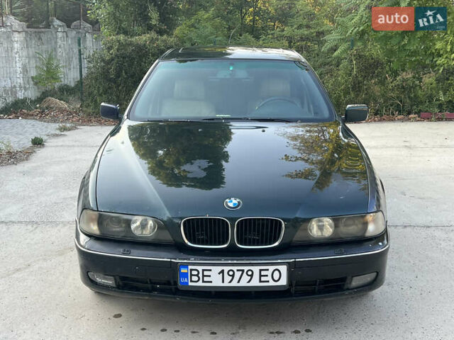 Зеленый БМВ 5 Серия, объемом двигателя 2.5 л и пробегом 400 тыс. км за 3300 $, фото 2 на Automoto.ua