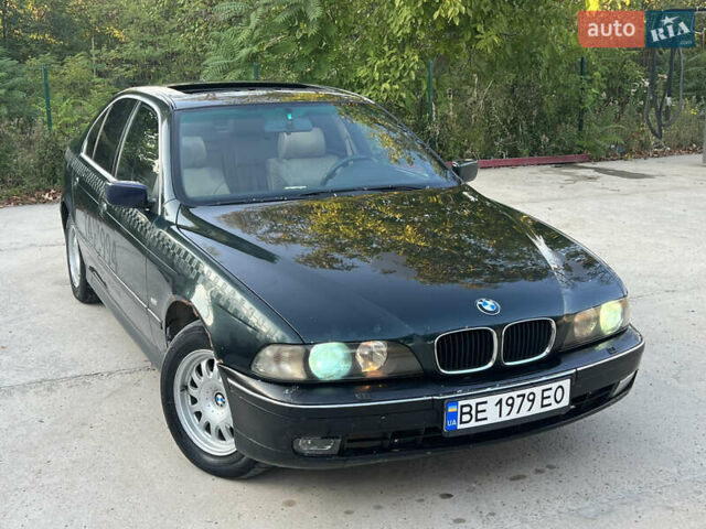 Зеленый БМВ 5 Серия, объемом двигателя 2.5 л и пробегом 400 тыс. км за 3300 $, фото 10 на Automoto.ua