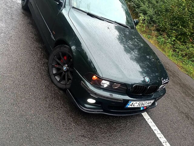 Зеленый БМВ 5 Серия, объемом двигателя 2.9 л и пробегом 487 тыс. км за 7200 $, фото 3 на Automoto.ua