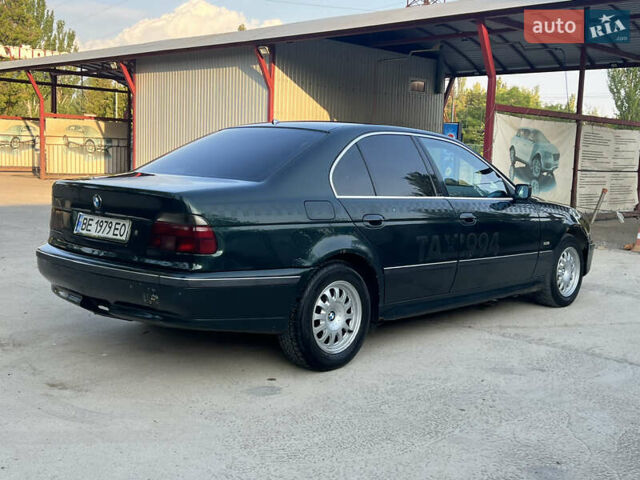 Зеленый БМВ 5 Серия, объемом двигателя 2.5 л и пробегом 400 тыс. км за 3300 $, фото 5 на Automoto.ua