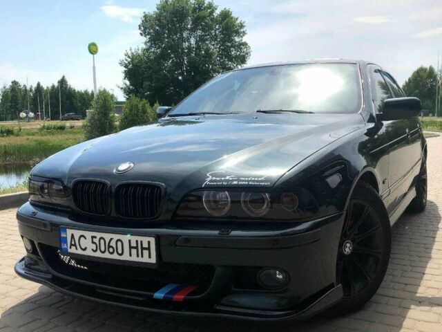 Зеленый БМВ 5 Серия, объемом двигателя 2.9 л и пробегом 487 тыс. км за 7200 $, фото 4 на Automoto.ua