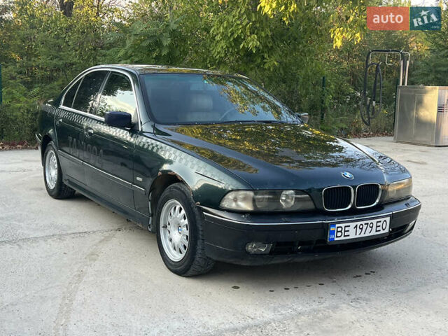 Зеленый БМВ 5 Серия, объемом двигателя 2.5 л и пробегом 400 тыс. км за 3300 $, фото 3 на Automoto.ua