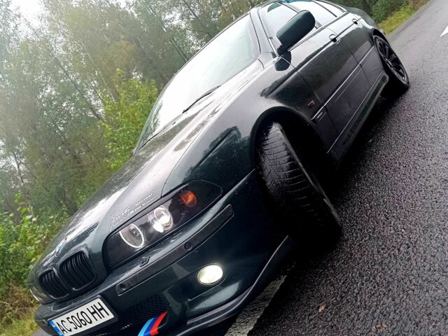 Зеленый БМВ 5 Серия, объемом двигателя 2.9 л и пробегом 487 тыс. км за 7200 $, фото 1 на Automoto.ua