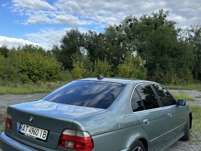 Зеленый БМВ 5 Серия, объемом двигателя 2 л и пробегом 451 тыс. км за 5000 $, фото 5 на Automoto.ua