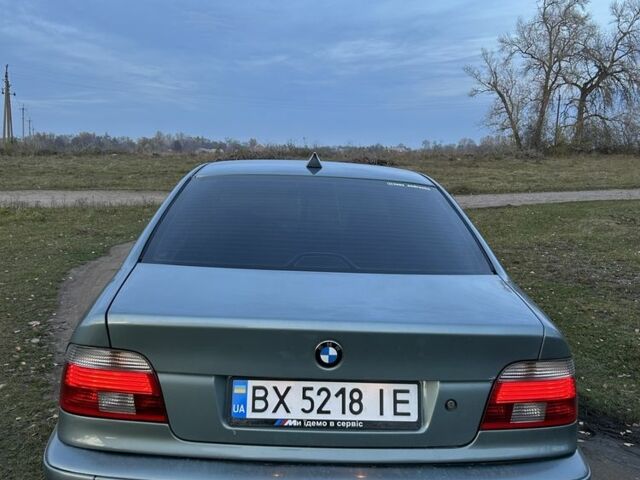 Зеленый БМВ 5 Серия, объемом двигателя 2 л и пробегом 451 тыс. км за 5000 $, фото 2 на Automoto.ua