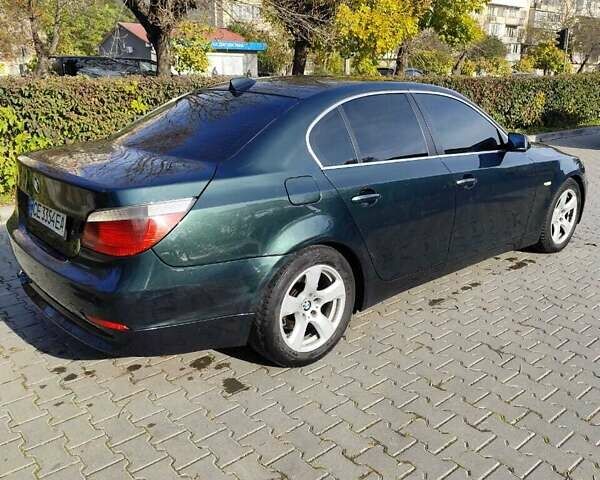 Зеленый БМВ 5 Серия, объемом двигателя 2 л и пробегом 530 тыс. км за 7100 $, фото 2 на Automoto.ua