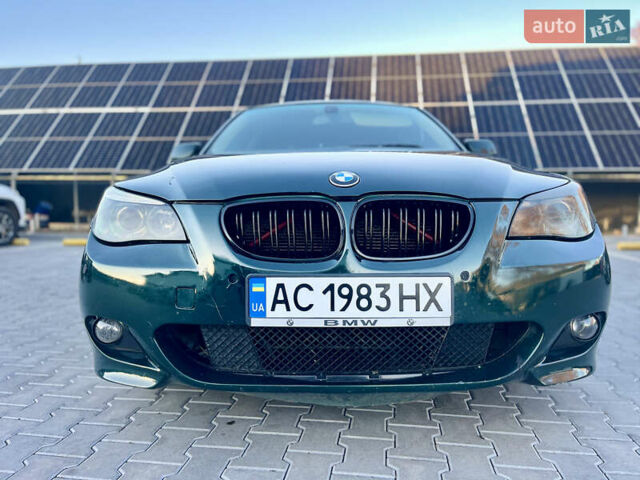 Зеленый БМВ 5 Серия, объемом двигателя 2.49 л и пробегом 313 тыс. км за 6999 $, фото 8 на Automoto.ua