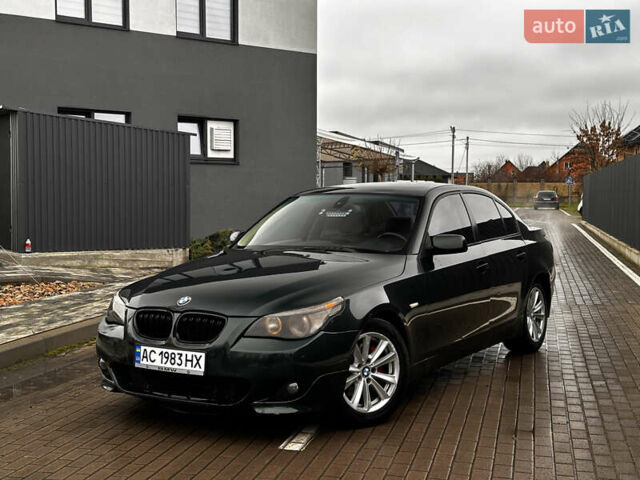 Зеленый БМВ 5 Серия, объемом двигателя 2.5 л и пробегом 313 тыс. км за 5800 $, фото 1 на Automoto.ua