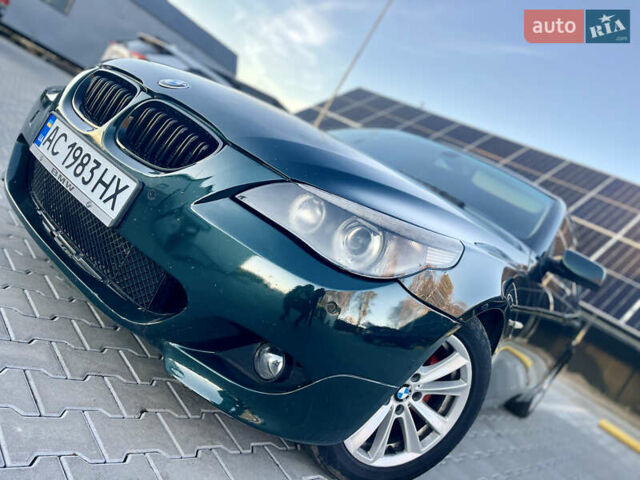 Зеленый БМВ 5 Серия, объемом двигателя 2.49 л и пробегом 313 тыс. км за 6999 $, фото 4 на Automoto.ua