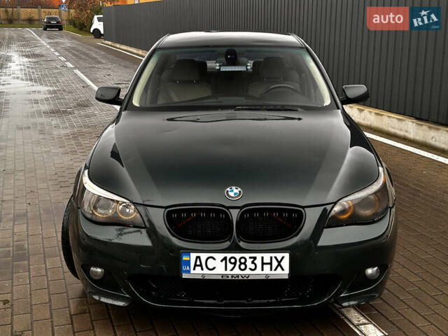 Зеленый БМВ 5 Серия, объемом двигателя 2.5 л и пробегом 313 тыс. км за 5800 $, фото 4 на Automoto.ua