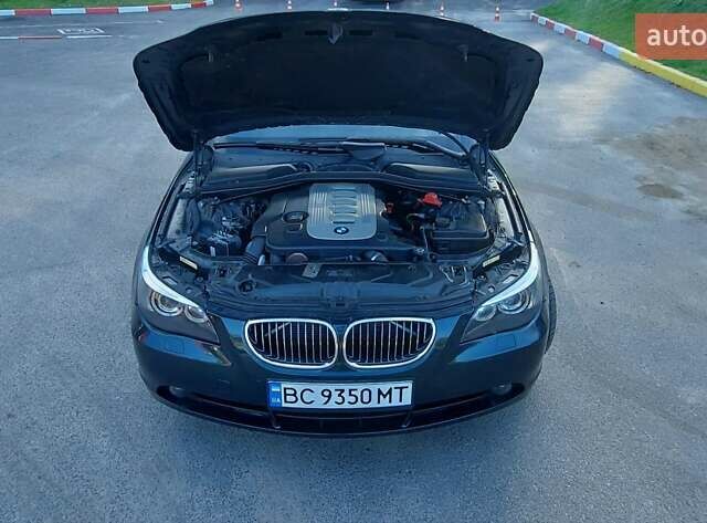 Зеленый БМВ 5 Серия, объемом двигателя 2.5 л и пробегом 280 тыс. км за 9666 $, фото 12 на Automoto.ua