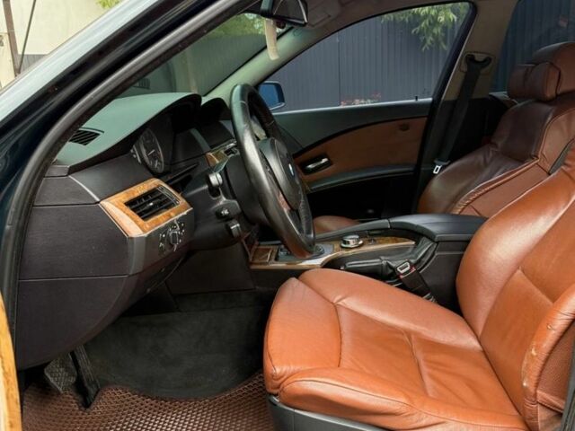 Зеленый БМВ 5 Серия, объемом двигателя 2.5 л и пробегом 400 тыс. км за 8300 $, фото 1 на Automoto.ua