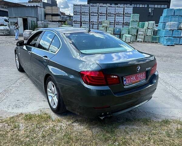 Зеленый БМВ 5 Серия, объемом двигателя 2 л и пробегом 209 тыс. км за 13500 $, фото 3 на Automoto.ua