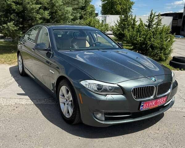 Зеленый БМВ 5 Серия, объемом двигателя 2 л и пробегом 209 тыс. км за 13500 $, фото 1 на Automoto.ua