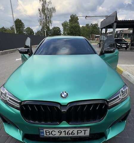 Зеленый БМВ 5 Серия, объемом двигателя 3 л и пробегом 69 тыс. км за 50000 $, фото 1 на Automoto.ua