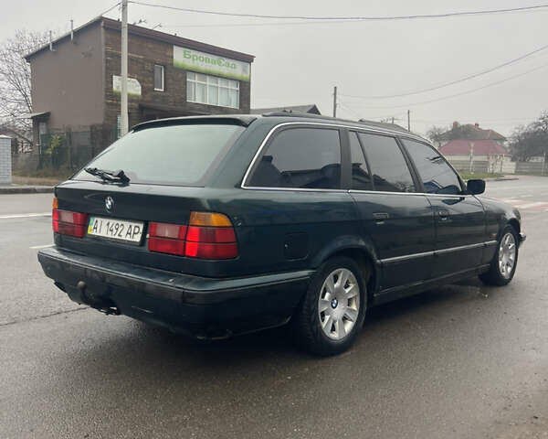 Зеленый БМВ 5 Серия, объемом двигателя 1.8 л и пробегом 198 тыс. км за 4300 $, фото 2 на Automoto.ua