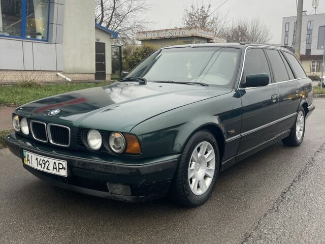 Зеленый БМВ 5 Серия, объемом двигателя 1.8 л и пробегом 198 тыс. км за 4300 $, фото 4 на Automoto.ua