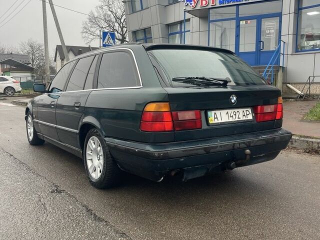 Зеленый БМВ 5 Серия, объемом двигателя 1.8 л и пробегом 198 тыс. км за 4300 $, фото 3 на Automoto.ua