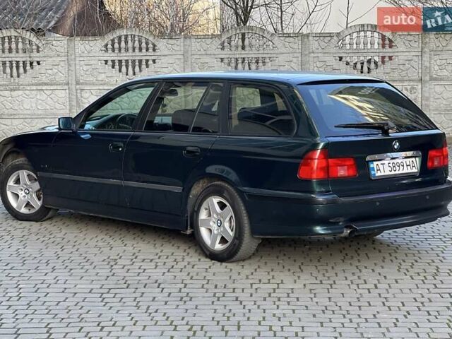 Зеленый БМВ 5 Серия, объемом двигателя 1.99 л и пробегом 330 тыс. км за 3350 $, фото 2 на Automoto.ua
