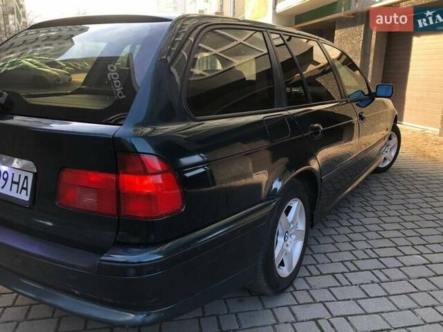 Зеленый БМВ 5 Серия, объемом двигателя 1.99 л и пробегом 330 тыс. км за 3350 $, фото 5 на Automoto.ua