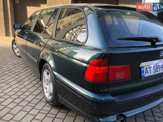 Зеленый БМВ 5 Серия, объемом двигателя 1.99 л и пробегом 330 тыс. км за 3350 $, фото 4 на Automoto.ua