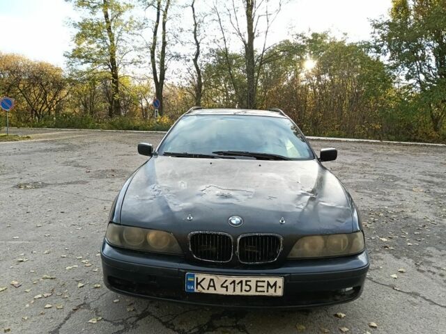 Зеленый БМВ 5 Серия, объемом двигателя 2.5 л и пробегом 290 тыс. км за 1700 $, фото 2 на Automoto.ua