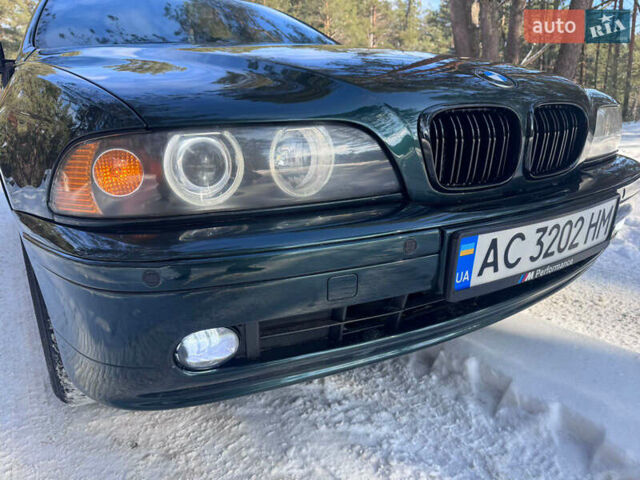 Зеленый БМВ 5 Серия, объемом двигателя 2 л и пробегом 470 тыс. км за 4200 $, фото 7 на Automoto.ua