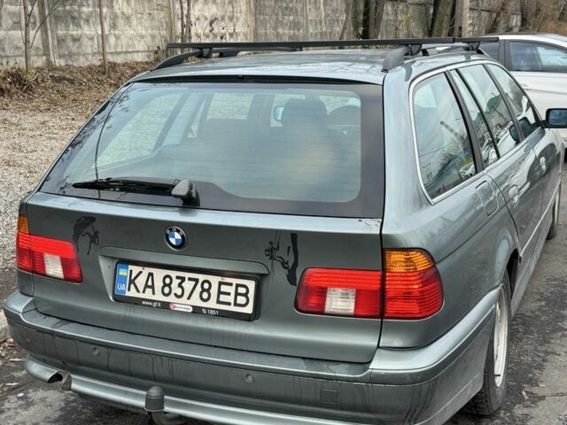 Зеленый БМВ 5 Серия, объемом двигателя 2.5 л и пробегом 400 тыс. км за 2400 $, фото 5 на Automoto.ua