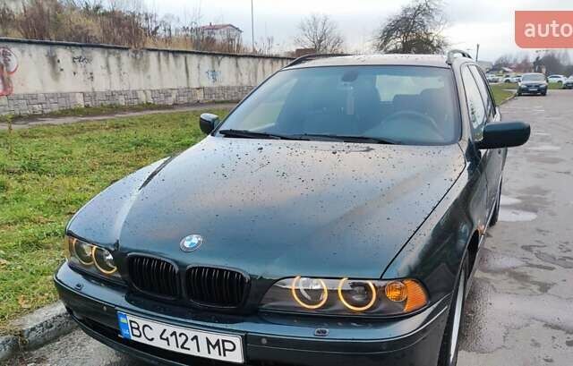 Зеленый БМВ 5 Серия, объемом двигателя 2.5 л и пробегом 527 тыс. км за 10500 $, фото 3 на Automoto.ua