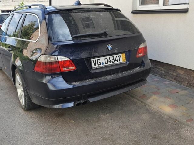 Зеленый БМВ 5 Серия, объемом двигателя 3 л и пробегом 280 тыс. км за 4050 $, фото 2 на Automoto.ua