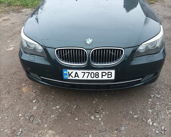 Зеленый БМВ 5 Серия, объемом двигателя 2 л и пробегом 292 тыс. км за 7800 $, фото 1 на Automoto.ua