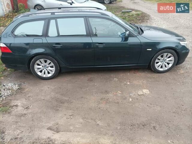 Зеленый БМВ 5 Серия, объемом двигателя 2 л и пробегом 292 тыс. км за 7800 $, фото 3 на Automoto.ua