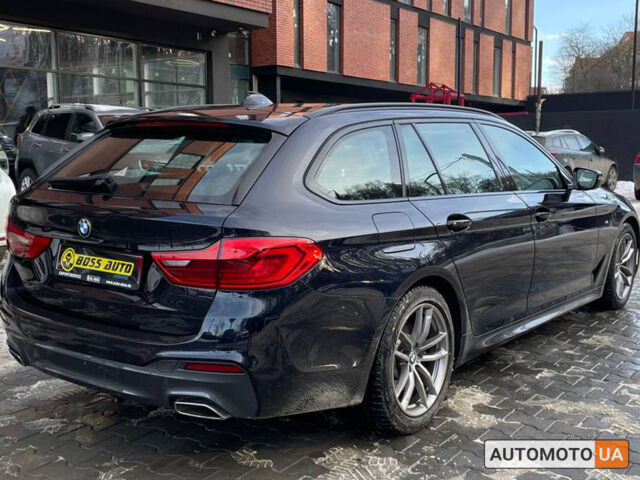 Черный БМВ 520, объемом двигателя 2 л и пробегом 143 тыс. км за 26600 $, фото 5 на Automoto.ua