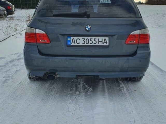 Серый БМВ 520, объемом двигателя 2 л и пробегом 310 тыс. км за 7900 $, фото 4 на Automoto.ua