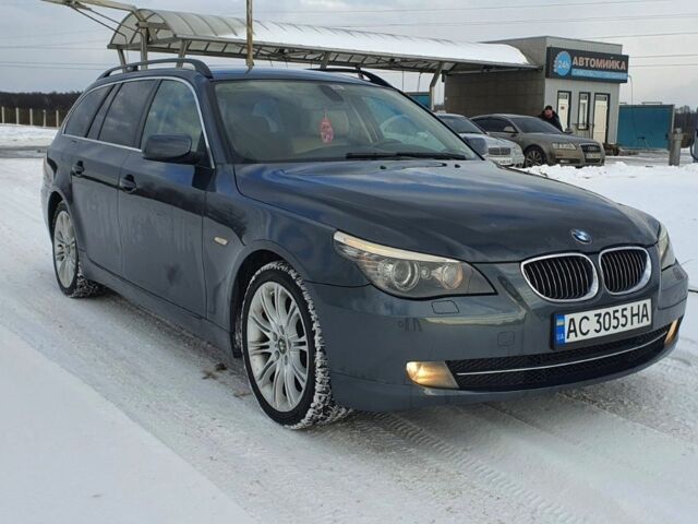 Серый БМВ 520, объемом двигателя 2 л и пробегом 310 тыс. км за 7900 $, фото 2 на Automoto.ua