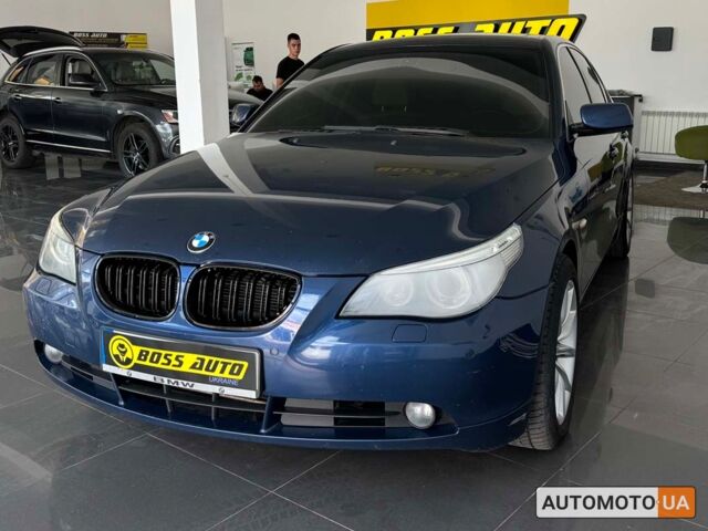 Синий БМВ 520, объемом двигателя 2.2 л и пробегом 275 тыс. км за 6700 $, фото 2 на Automoto.ua